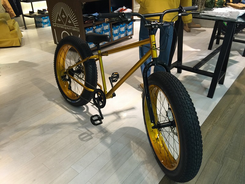 北海道の冬に向けて FATBIKE（ファットバイク）が人気です BRONX 札幌 