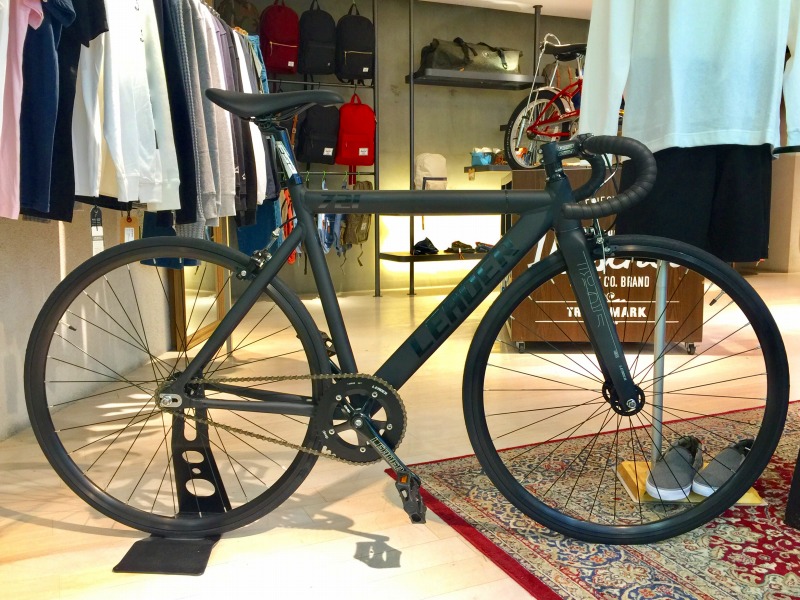 LEADER BIKES 721TR Black 2018 COMPLETE BIKE リーダーバイク ピスト 