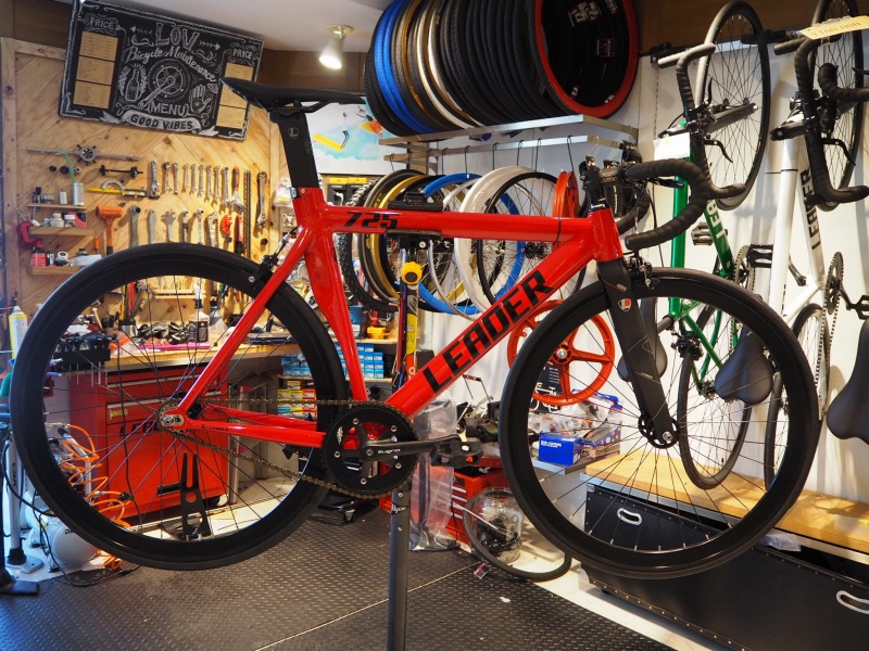 LEADER BIKES 725TR Complete Bike リーダーバイク ピストバイク 札幌 