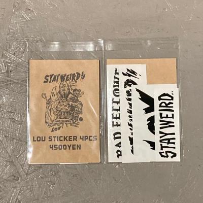 【GRINDLODGE x LOV】Die Cut Sticker Pack -BLACK-