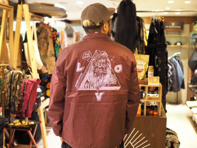 GRINDLODGE×LOV BOA COACH JACKET グラインドロッヂ ボアコーチ 限定  