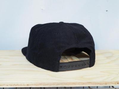 【GRINDLODGE x LOV】SAW LOV刺繍CORDUROY CAP(BLK/WHT)