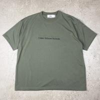 【UNFRM】HEAVYWEIGHT EMBROIDERED LOGO DRY TEE-OLV