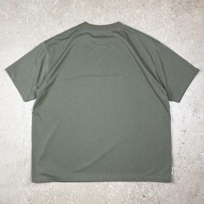 【UNFRM】HEAVYWEIGHT EMBROIDERED LOGO DRY TEE-OLV