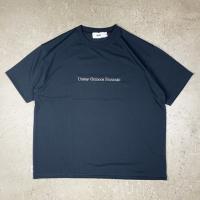 【UNFRM】HEAVYWEIGHT EMBROIDERED LOGO DRY TEE-BLK