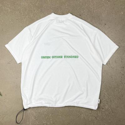 【UNFRM】HEAVY WEIGHT DRAW CODE DRY BAGGY T- SHIRT