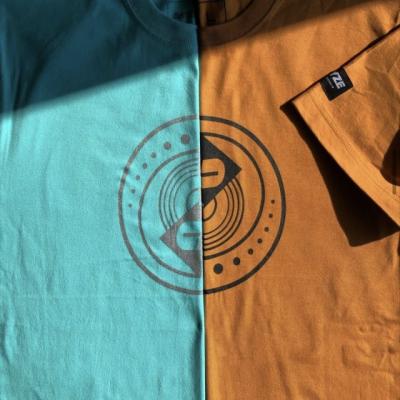 【DAYZE】Crop Circle Tshirt - Turquoise