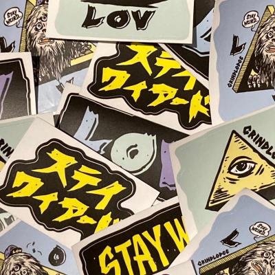 【GRINDLODGE x LOV】Collaboration Sticker Pack
