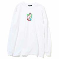 50%【CHARI&CO】GIRLS RIDER L/S TEE Tシャツ ロンT(WHT)