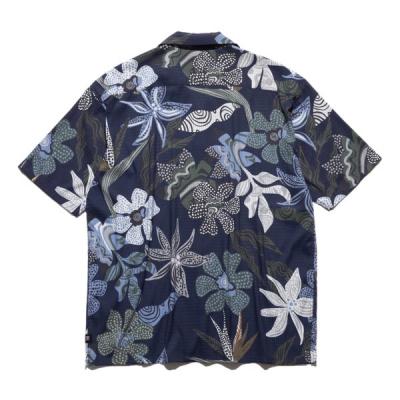 【ROARK/ロアーク】BLESSUP JOURNEYPARADAISO S/S WOVEN-NVY