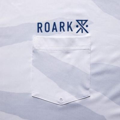 【ROARK/ロアーク】S/S RUSHGUARD POCKET TEE -WHITE