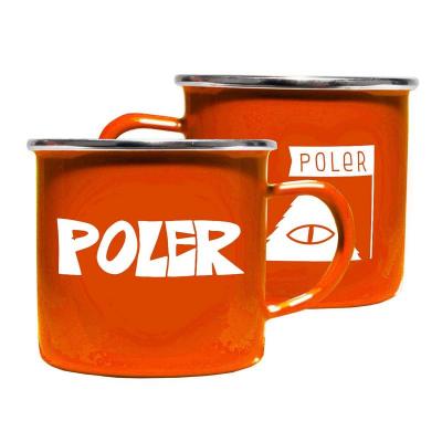 【POLeR/ポーラー】POLER CAMP MUG - ORANGE マグカップ