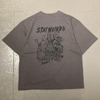 【GRINDLODGE x LOV】Collab Printed T-Shirt-CHARCOAL-