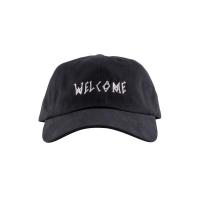 【WELCOME/ウェルカム】Scrawl Peached Twill Dad Hat