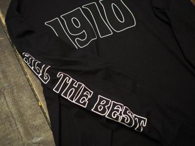 【1910/ナインティーンテン】MUSE TOO L/S TEE (BLACK)