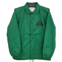 【LOV】 COACH JACKET "LOCAL SUPPORT" (GREEN/BLK)